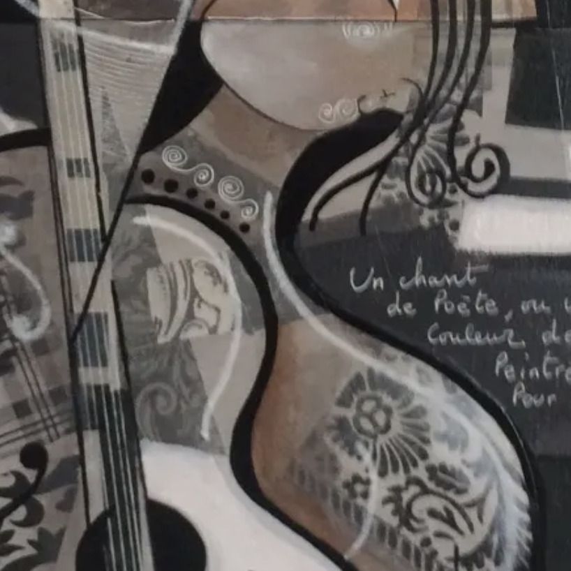 Yoël Benharrouche, acrylique