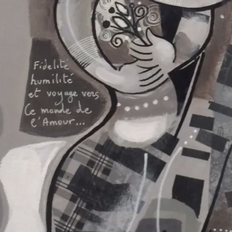 Yoël Benharrouche, acrylique