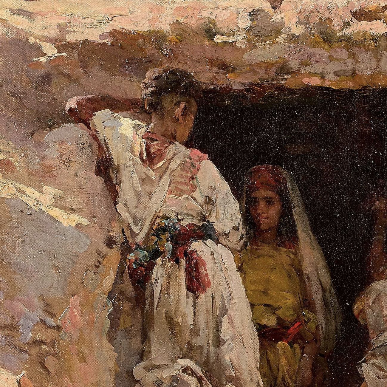 Marie Aimée Lucas Robiquet, huile sur toile