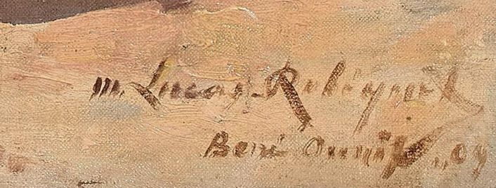 Signature de Marie Aimée Lucas Robiquet
