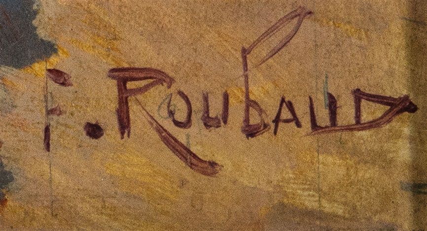 Franz Roubaud's signature