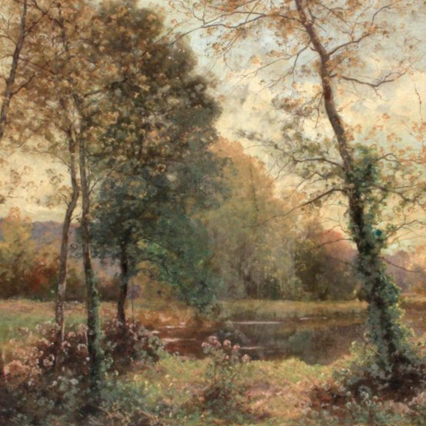 Albert Rigolot, huile sur toile