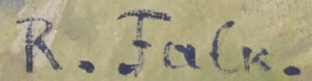 Robert Falk's signature