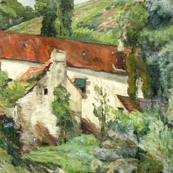 Georges Hanna SABBAGH (1887-1951) "Moulin Coutot" Oil on canvas