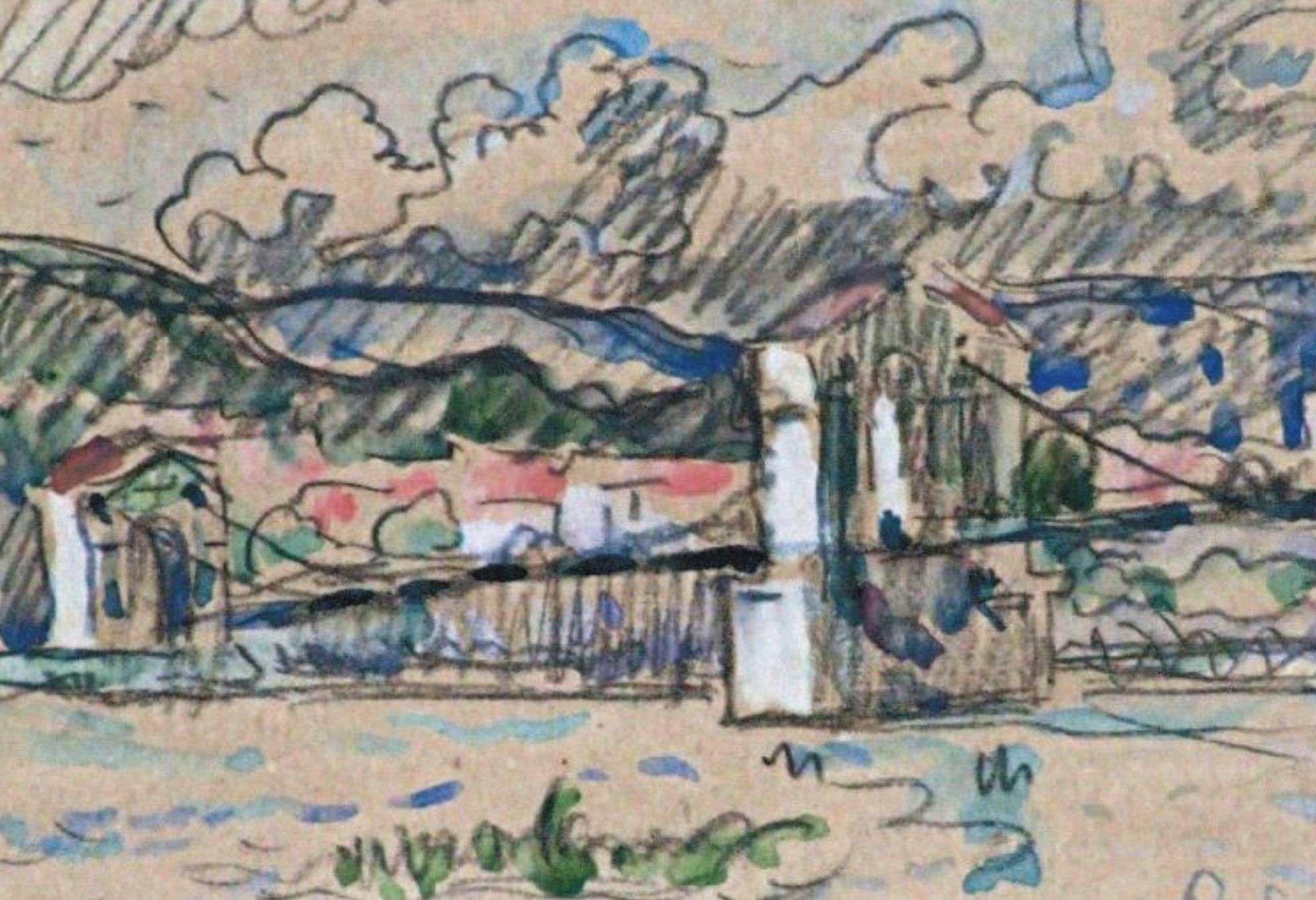 Paul Signac, drawing