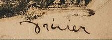 Signature of Léon Drivier