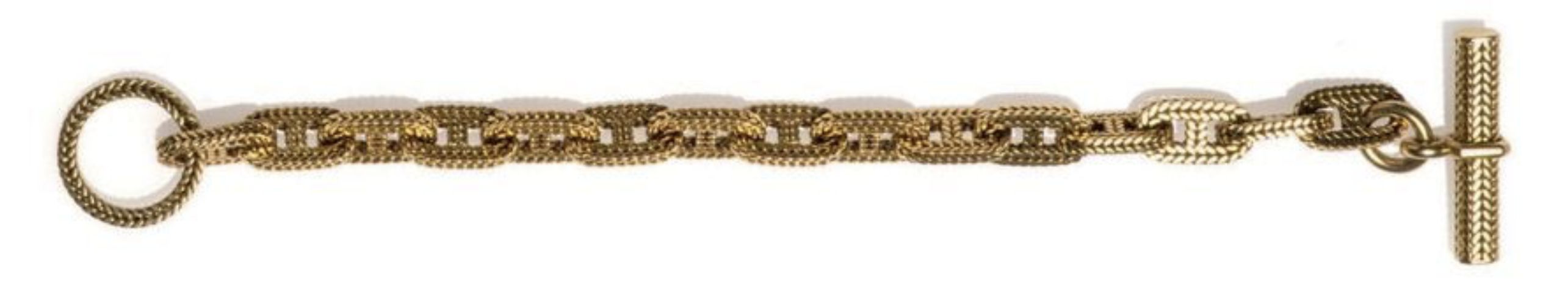 Georges Lenfant for Hermès, anchor chain bracelet