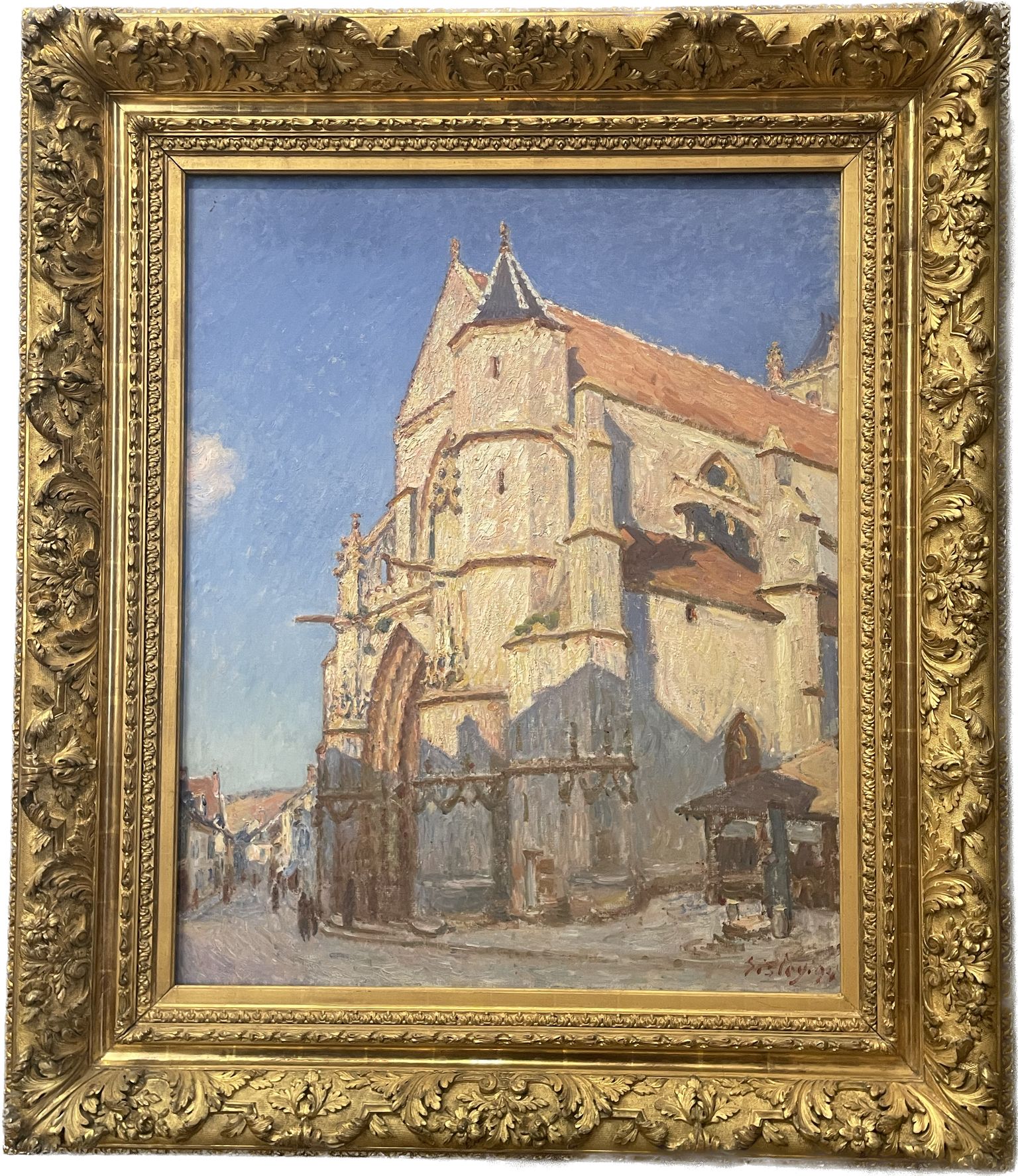 Sisley, oil on canvas