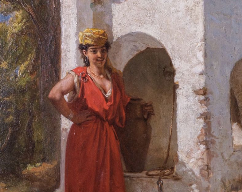 Hippolyte Lazerges, oil on canvas