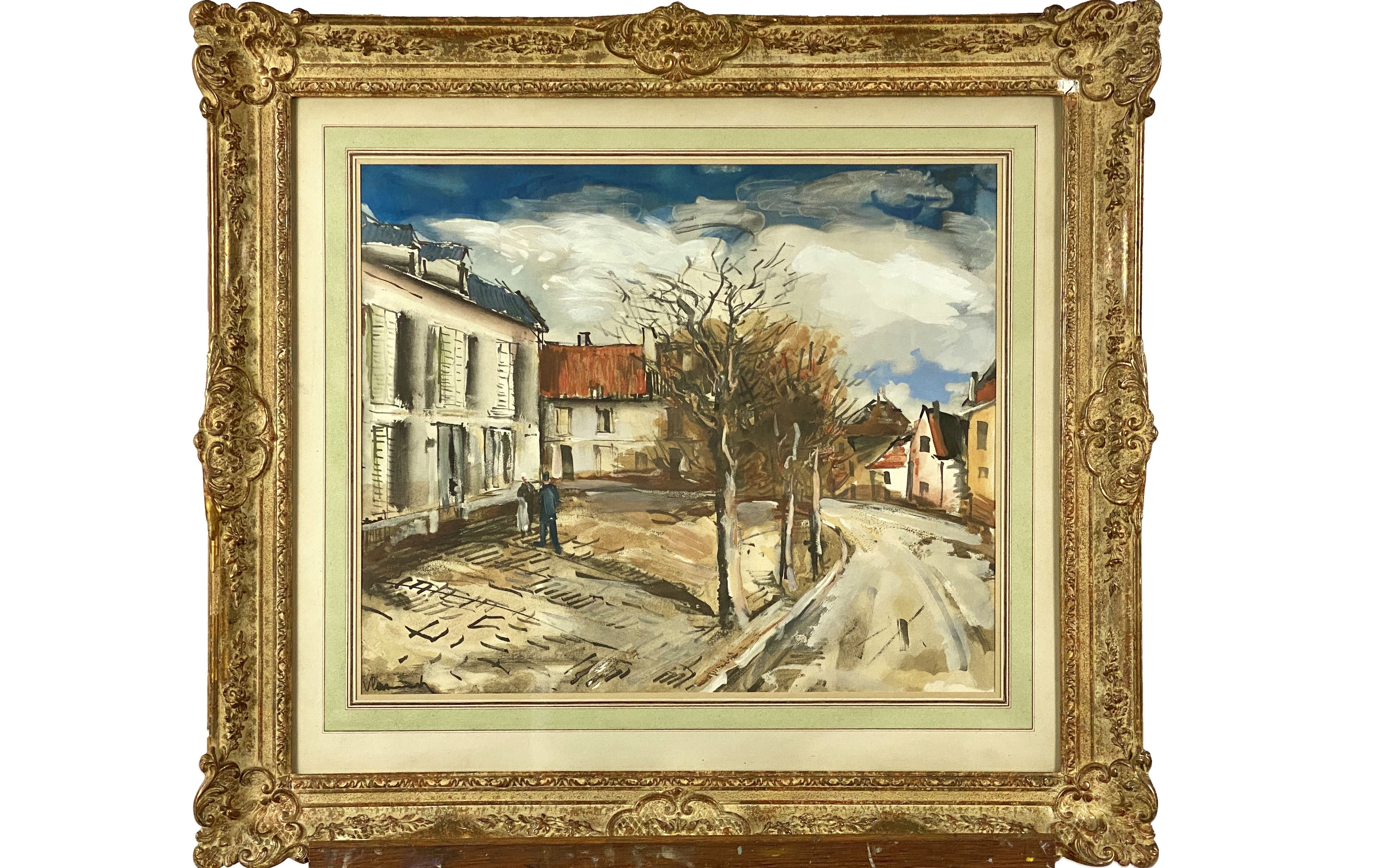 Maurice de Vlaminck, oil on canvas