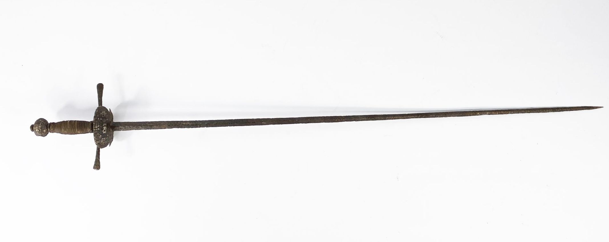 Louis XIII period rapier sword sold by Auctie's