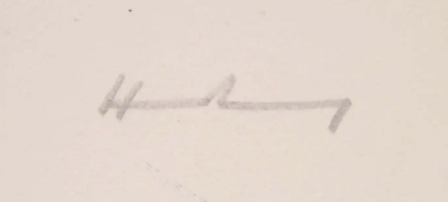 Hans Hartung's signature