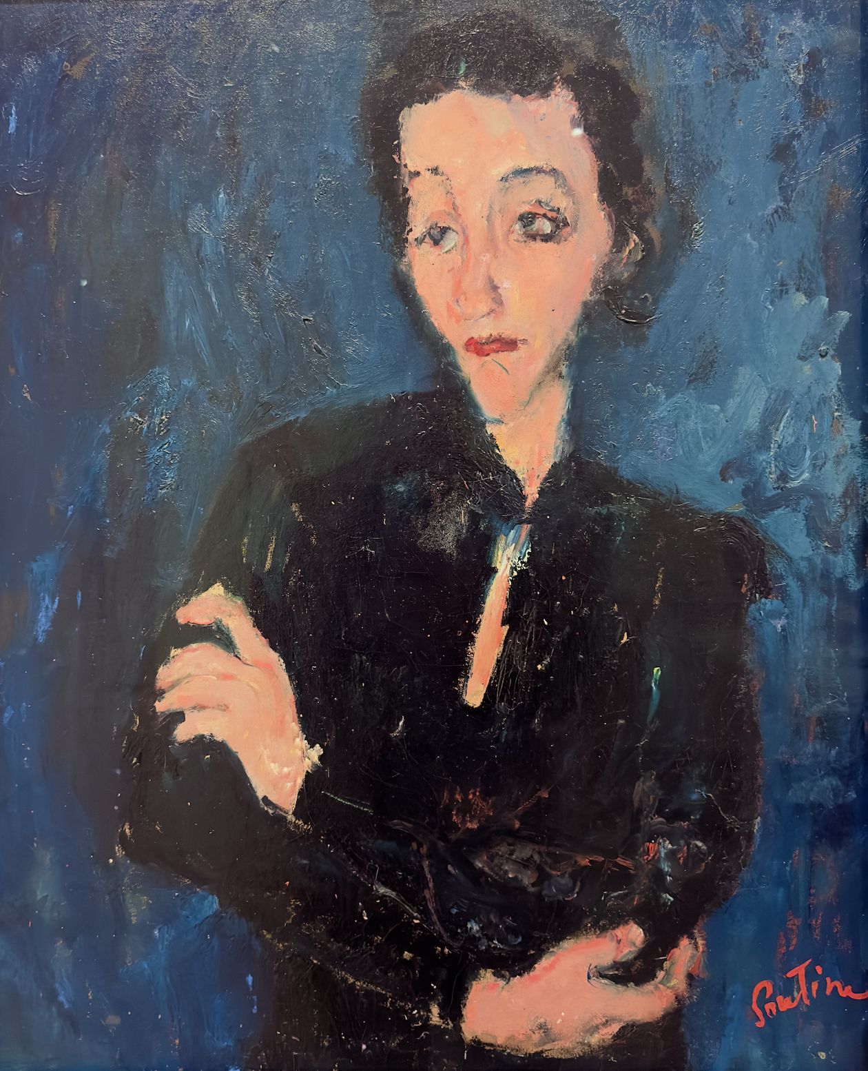 Soutine, oil on canvas