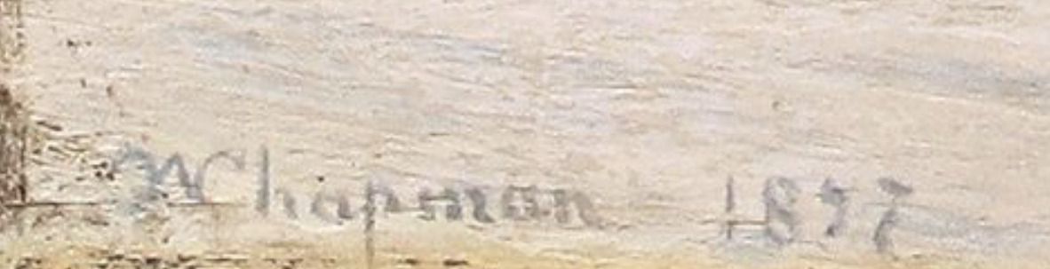 Conrad Wise Chapman's signature