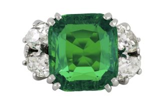 Boucheron, bague en or blanc et diamants