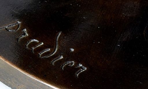 James Pradier's signature