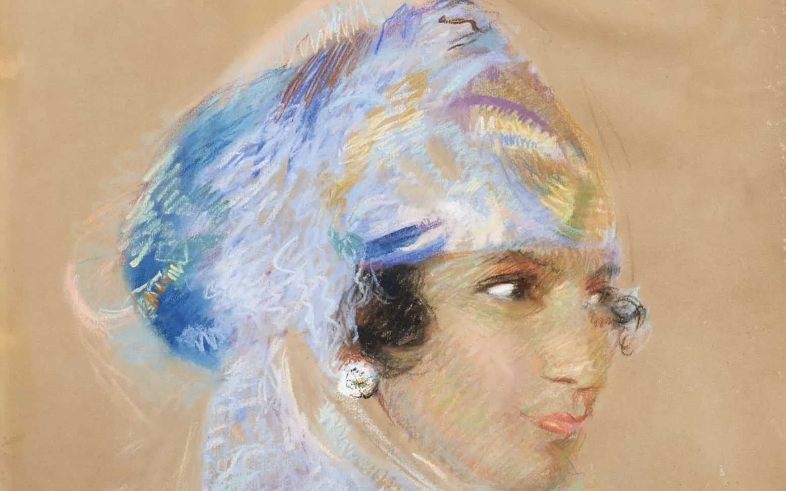 Marguerite Delorme, pastel