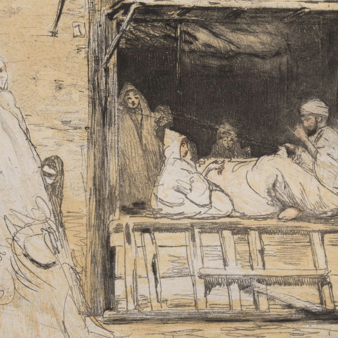 Marguerite Delorme, techniques mixtes