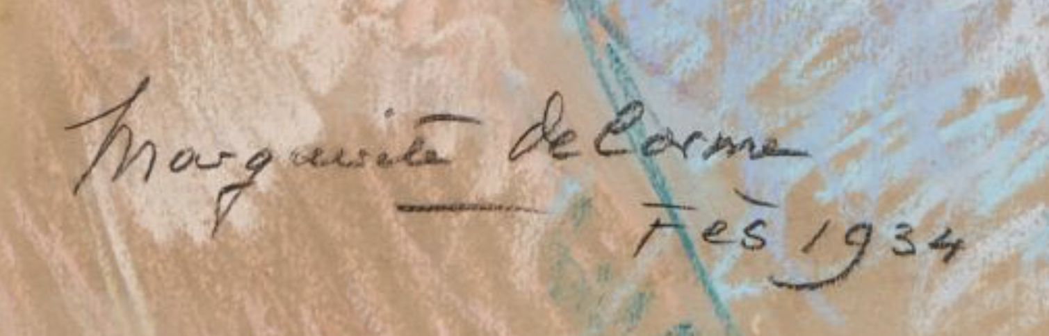 Signature de Marguerite Delorme