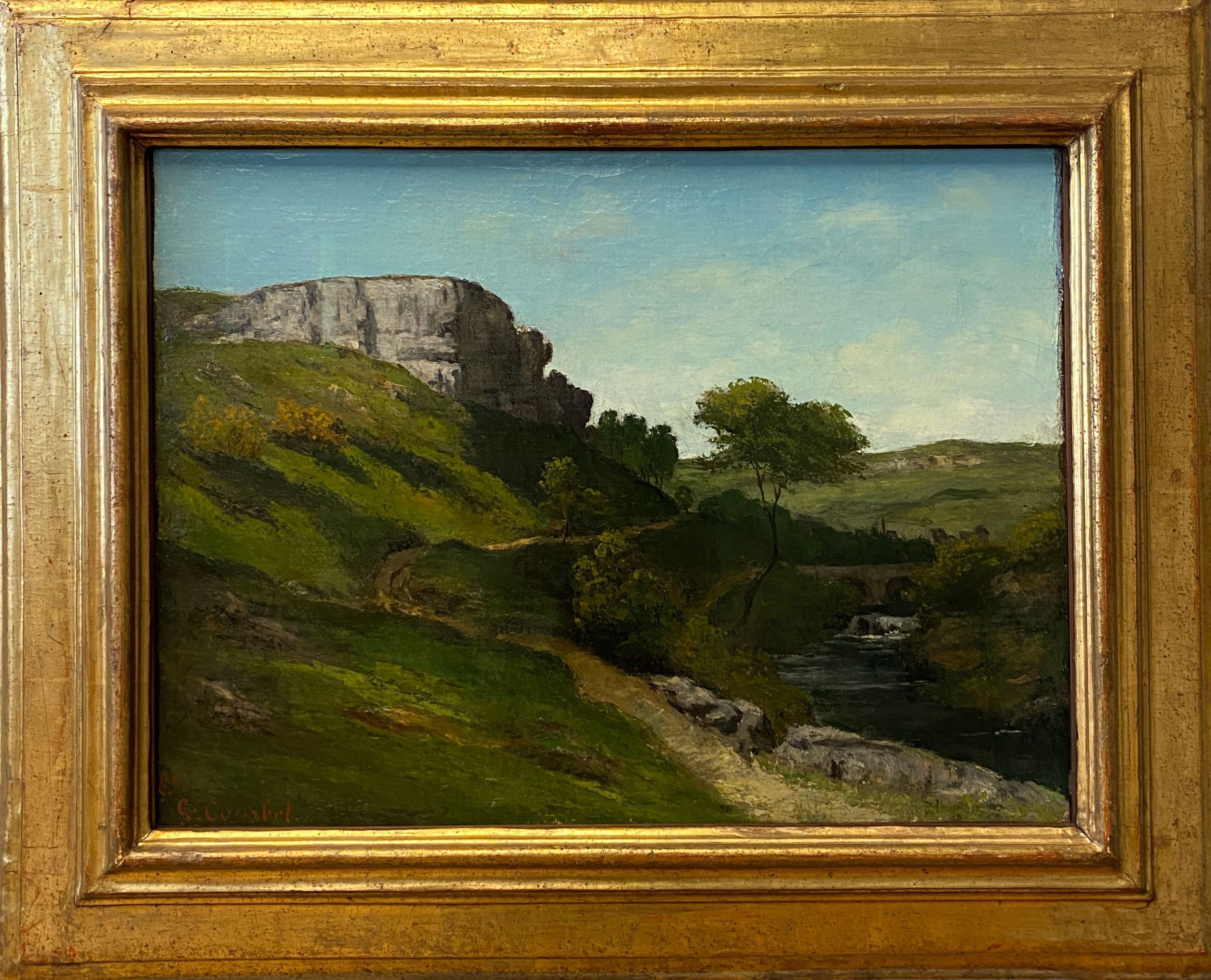 Gustave Courbet, oil on canvas