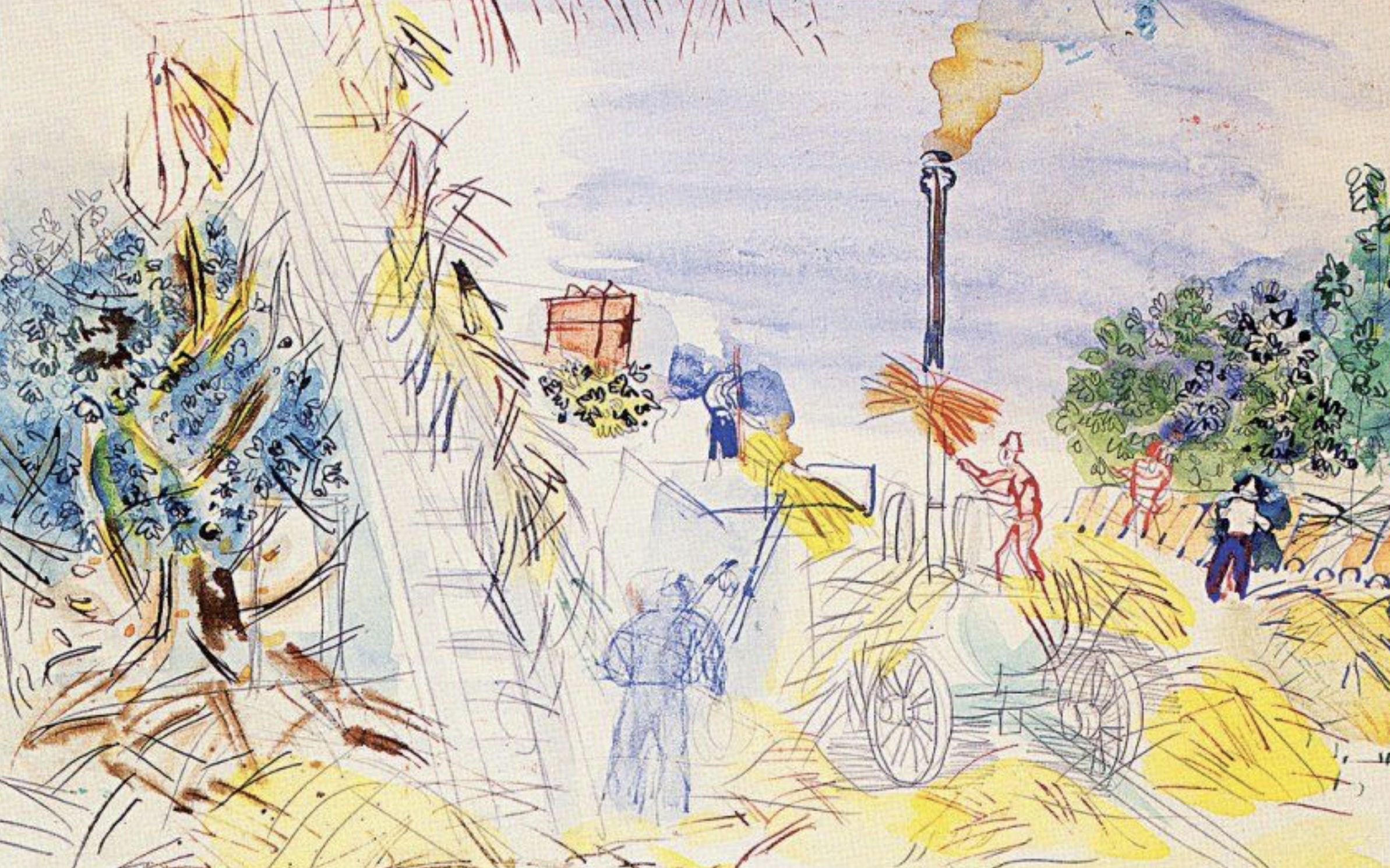 Raoul Dufy, watercolor