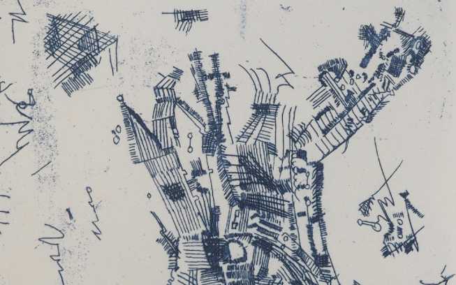 Camille Bryen, lithographie