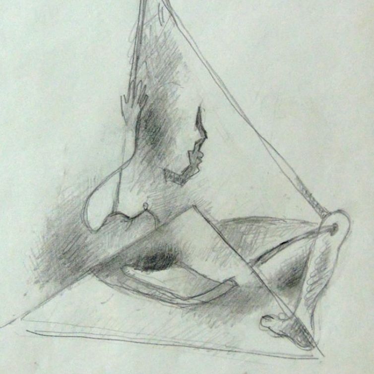 Camille Bryen, dessin surréaliste