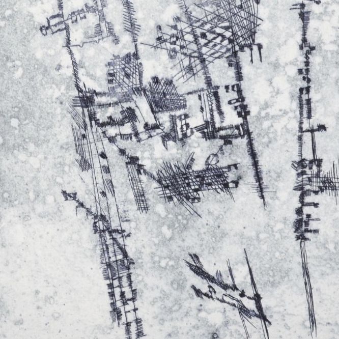 Camille Bryen, lithographie