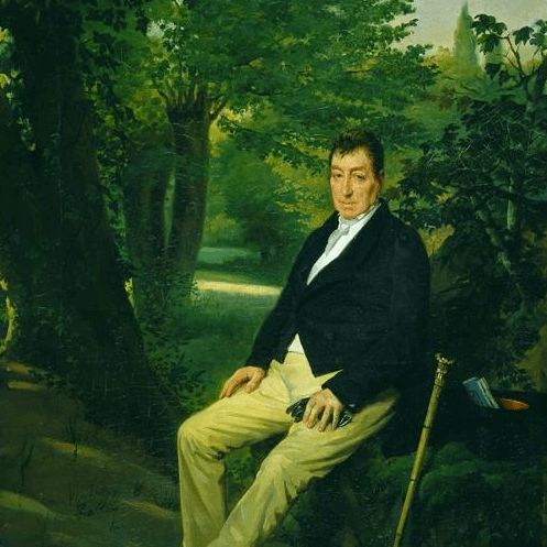 Louise Adéone Droling, huile sur toile