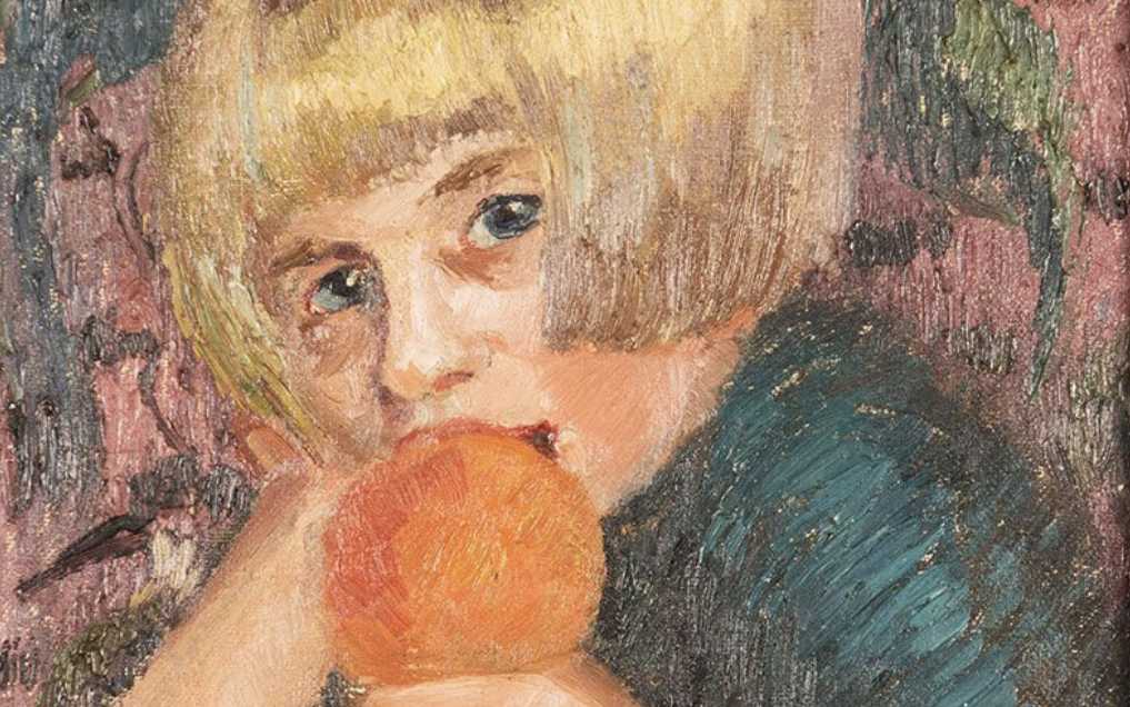 Helene Funke, oil on canvas