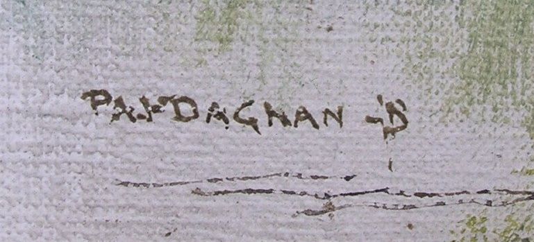 Signature of Pascal Dagnan Bouveret