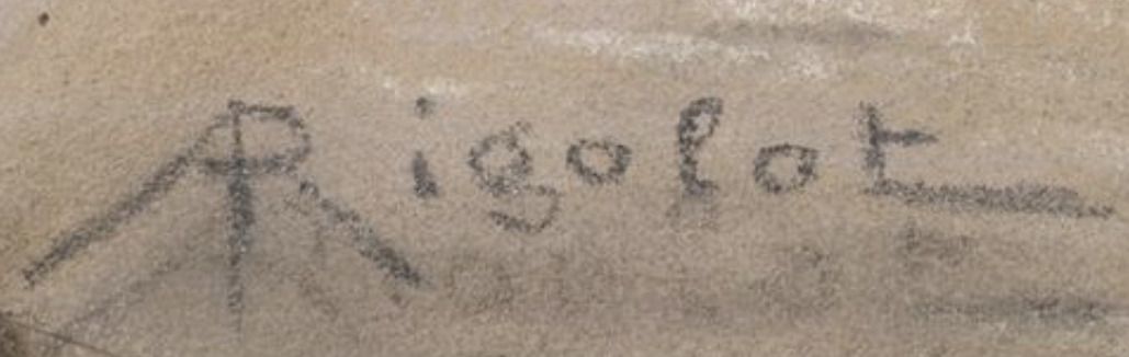 Signature de Albert Rigolot