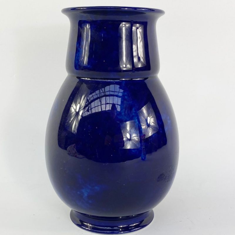 Sèvres, "bleu de Sèvres" porcelain vase