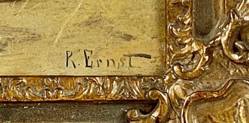 Signature of Rudolf Ernst