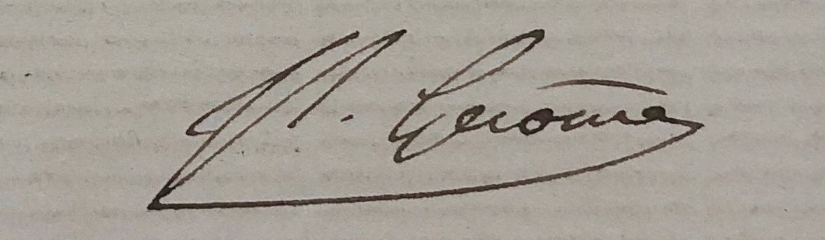 Signature of Jean Léon Gérôme
