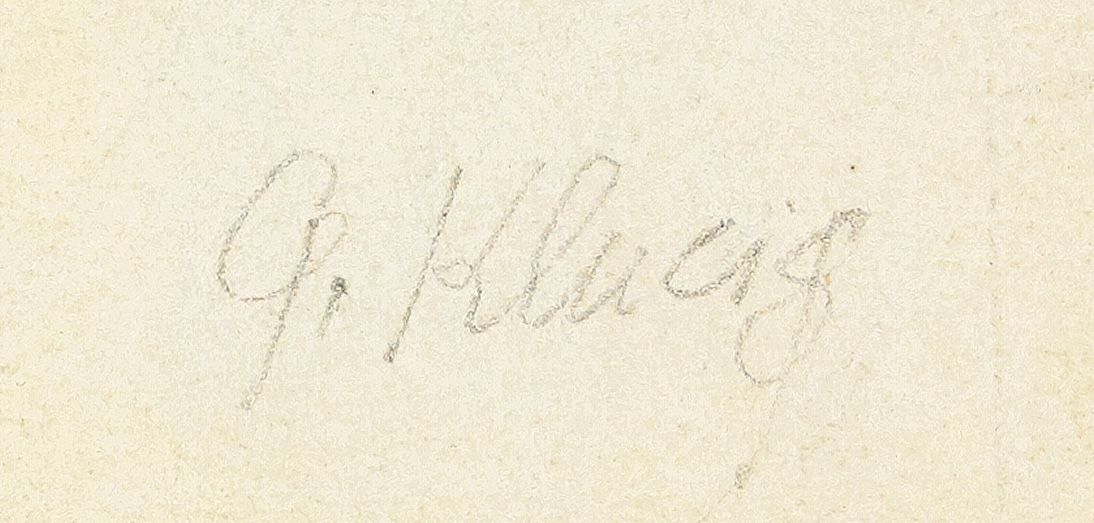 Signature of Gustav Klucis