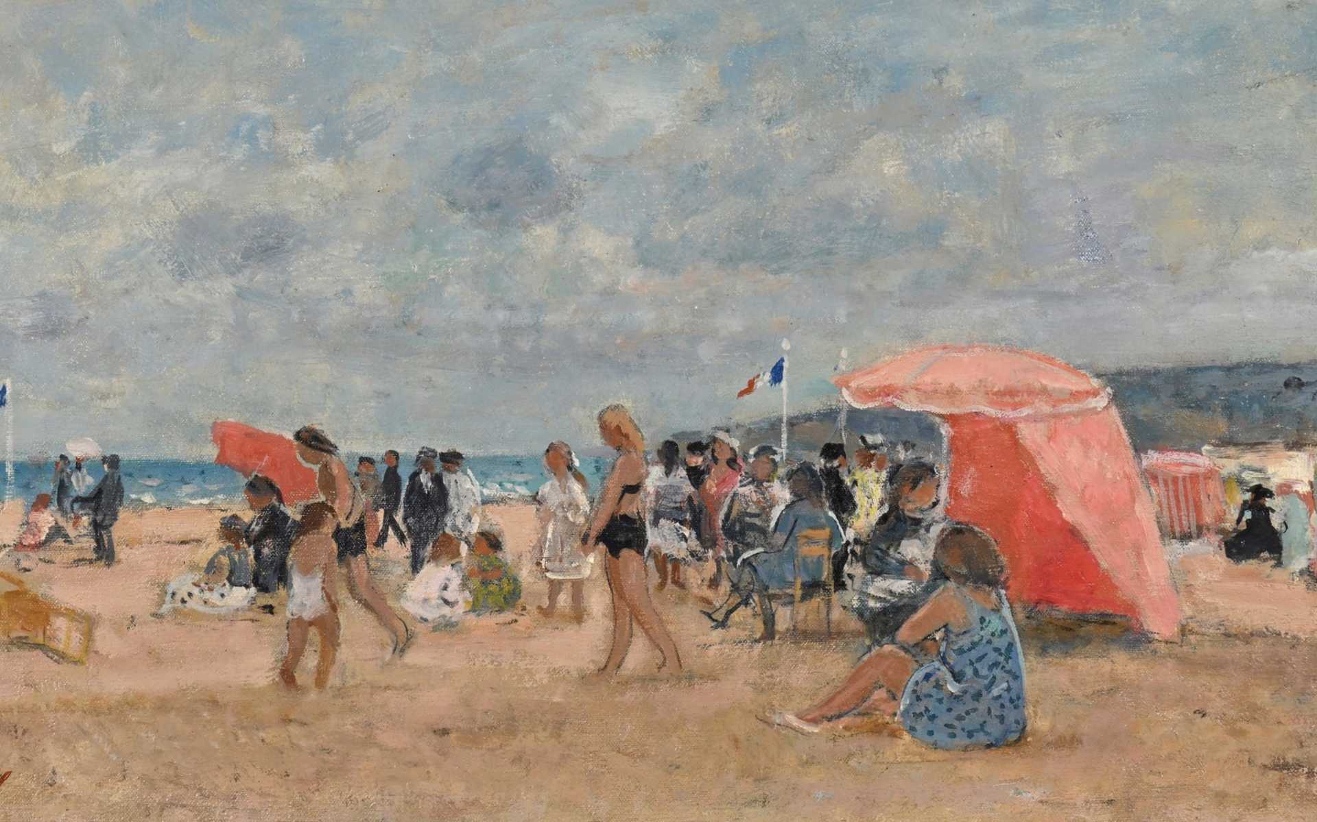 François Gall, oil on canvas