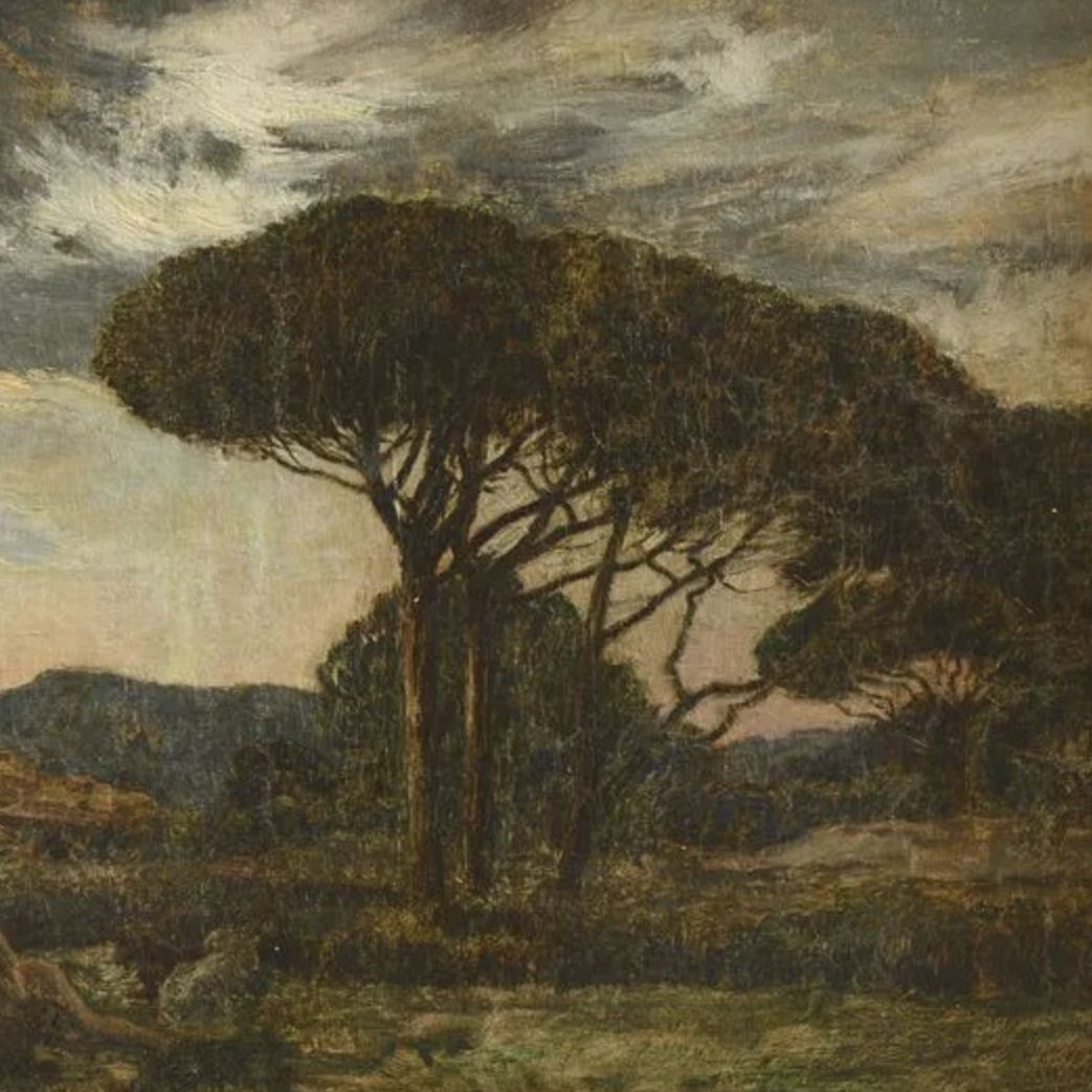 René Ménard, huile sur toile