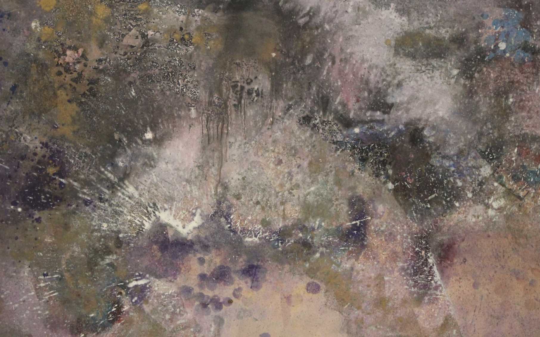 Marcelle Loubchansky, oil paint and petrol