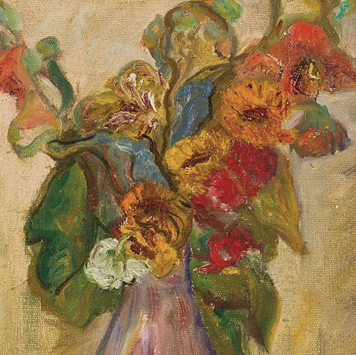 Gabriele Münter, huile sur toile