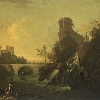 Attribué à Charles François Lacroix de Marseille (Marseille 1700 - 1782 Berlin), huile sur toile