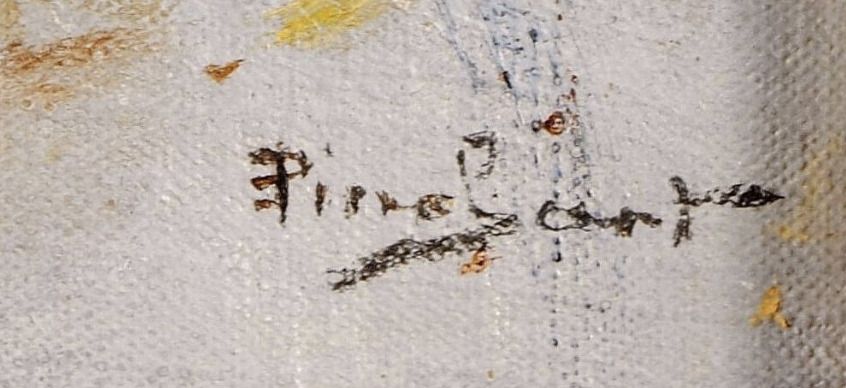 Signature de Auguste Émile Pinchart