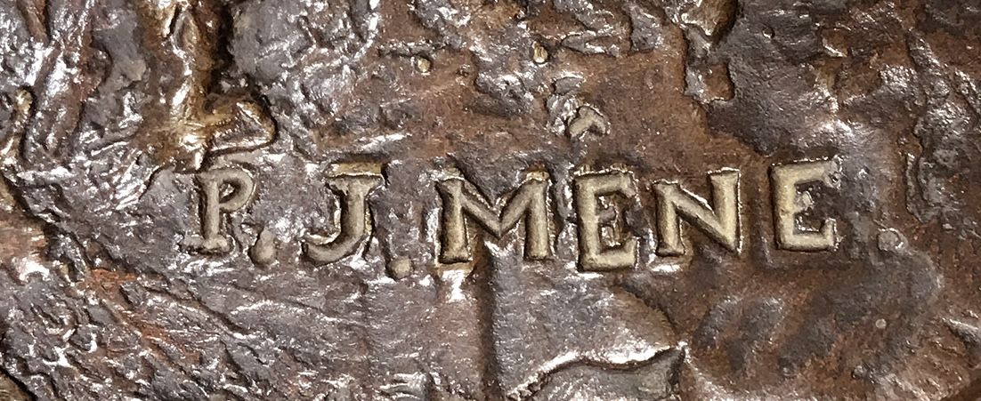 Signature de Pierre Jules Mène