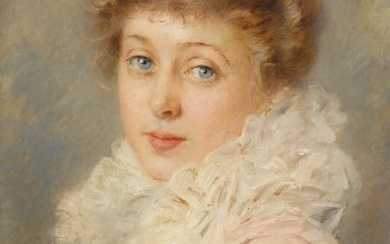 Makovskij, oil on canvas