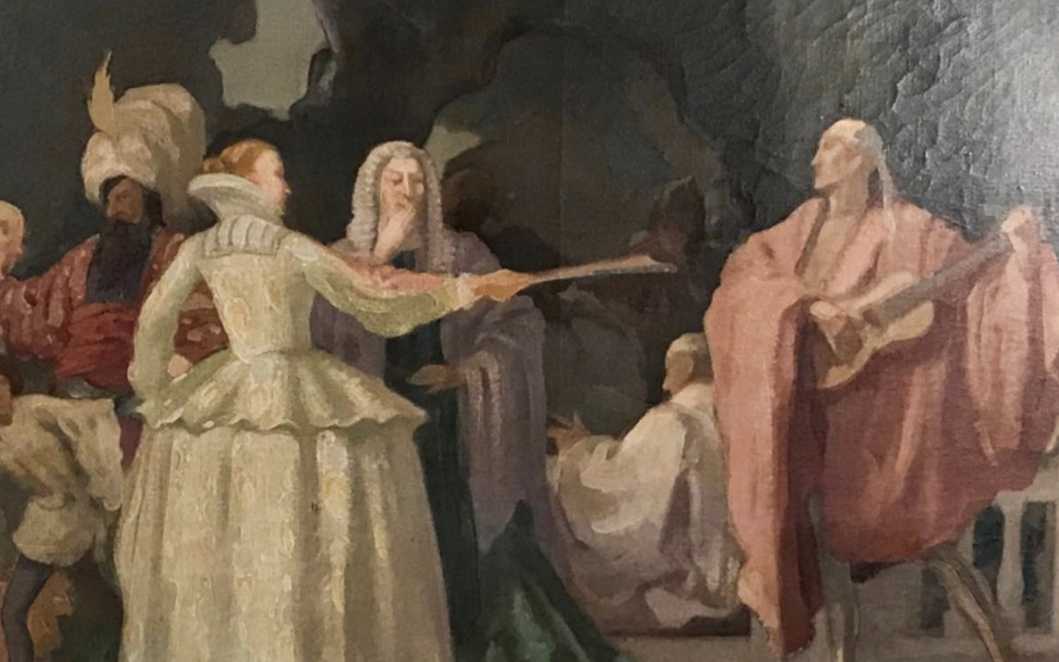 Puvis de Chavannes, oil on canvas