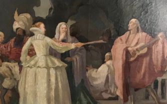 Puvis de Chavannes, oil on canvas