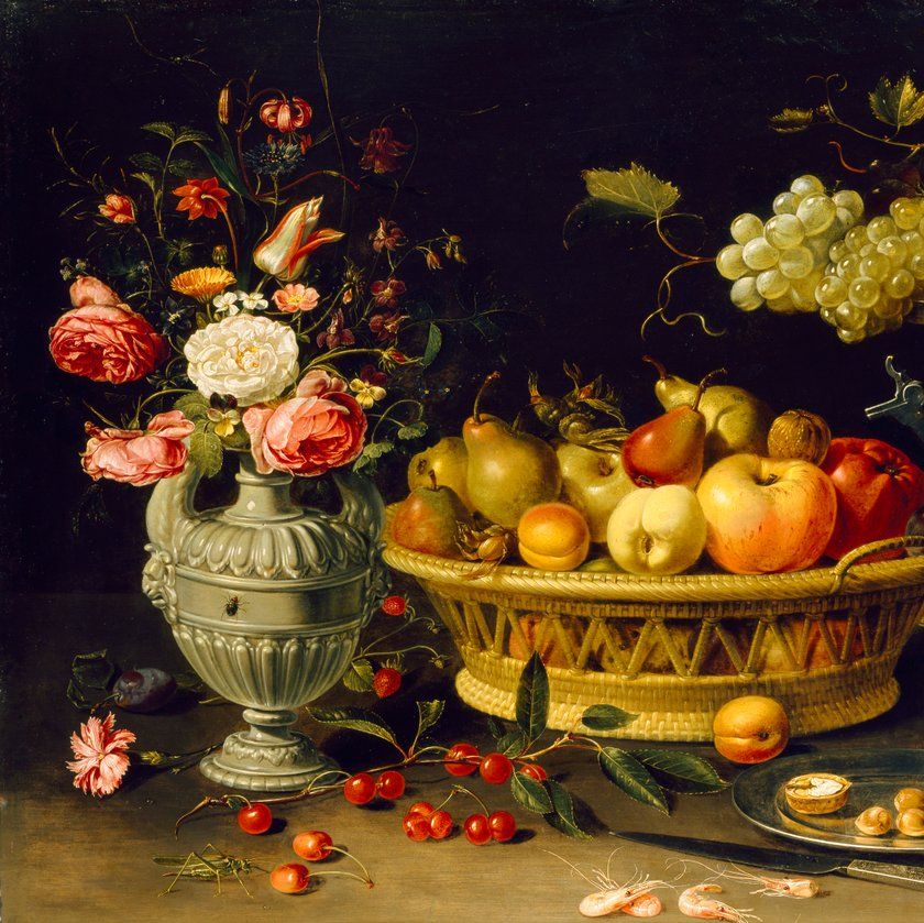 Clara Peeters, huile sur panneau