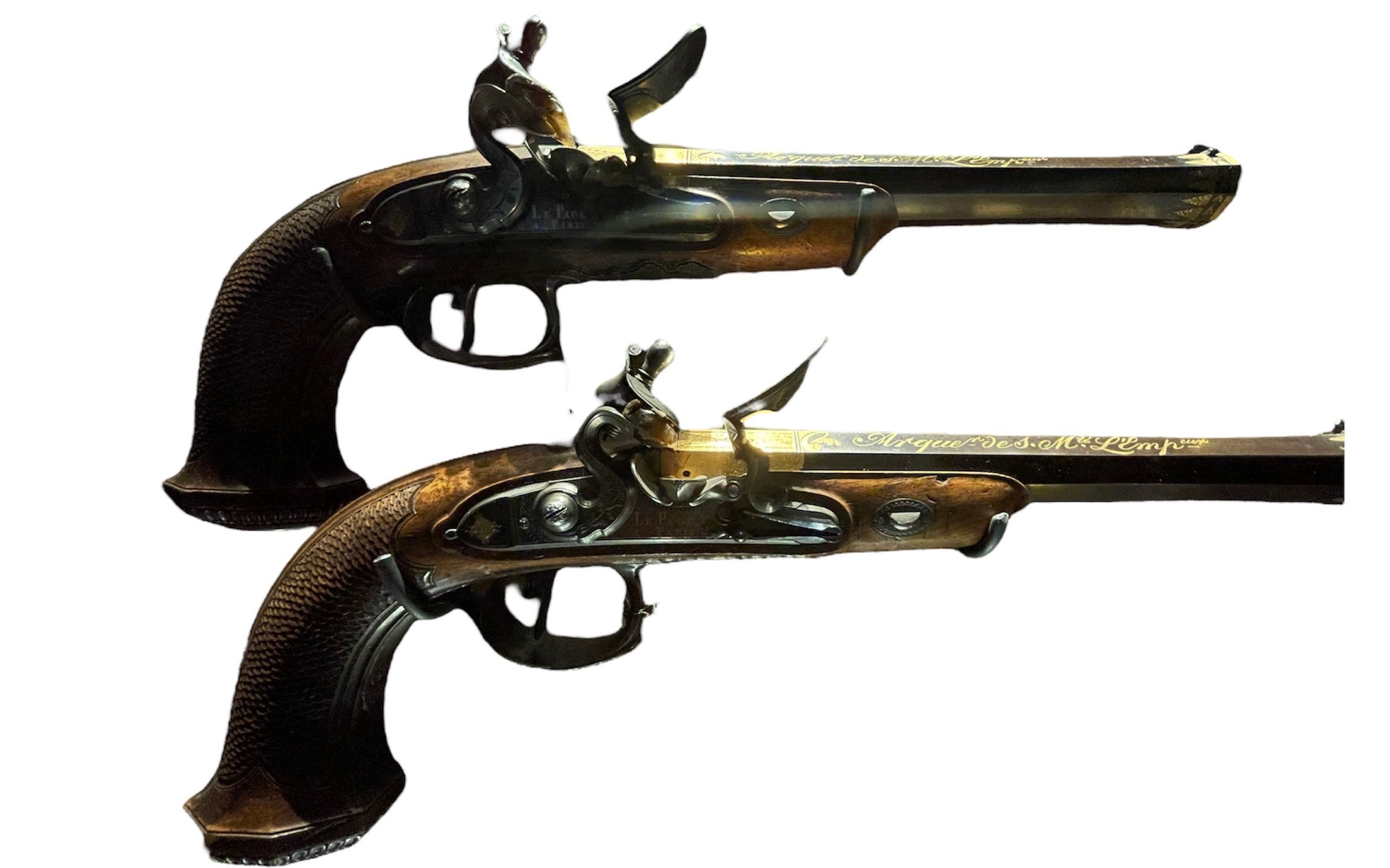 Nicolas Boutet, flintlock pistols