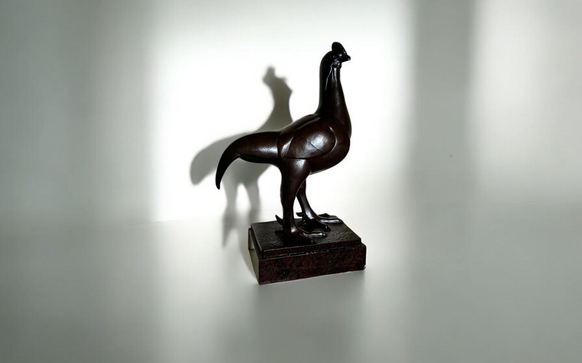 Gaston Le Bourgeois, bronze rooster