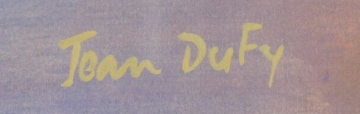 Signature de Jean Dufy